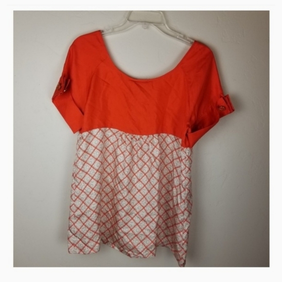 Juicy Couture Silk Top Orange - Picture 2 of 7